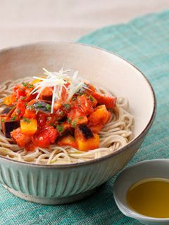 【卯月製麺】焼きトマトのまぜそば-レシピのメイン写真