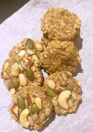 オートミールとバナナのソフトクッキー-レシピのメイン写真