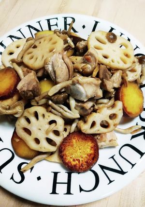 ❖食物繊維たっぷり！鶏と根菜炒め❖-レシピのメイン写真