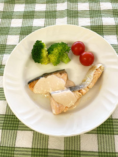 鮭のヨーグルトソース-レシピのメイン写真