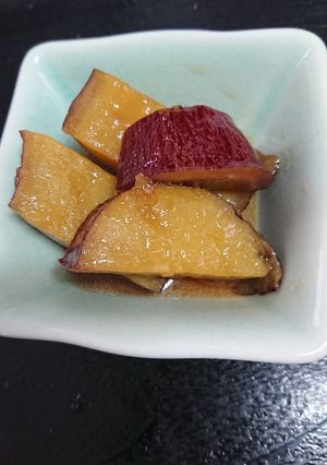 簡単・さつまいもの甘辛煮-レシピのメイン写真