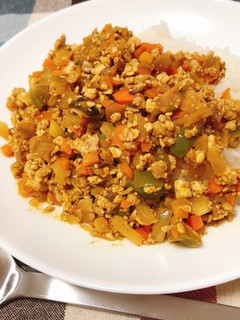 豆腐のドライカレー-レシピのメイン写真