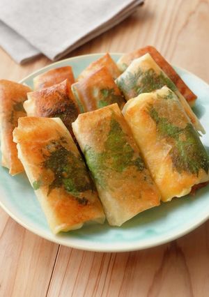 大葉＆チーズ入り♪梅マヨささみ春巻-レシピのメイン写真