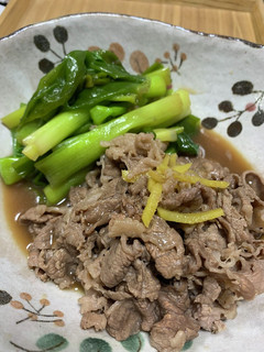 牛肉と九条ねぎの炊いたん-レシピのメイン写真