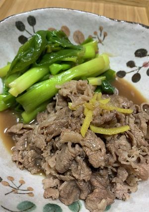 牛肉と九条ねぎの炊いたん-レシピのメイン写真