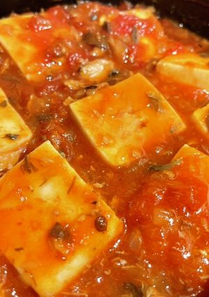 さばトマト麻婆豆腐-レシピのメイン写真