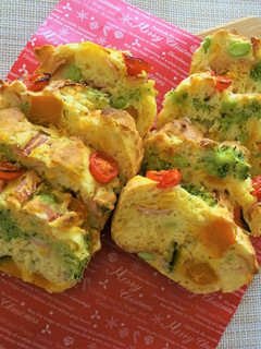 お豆腐ケークサレ-レシピのメイン写真