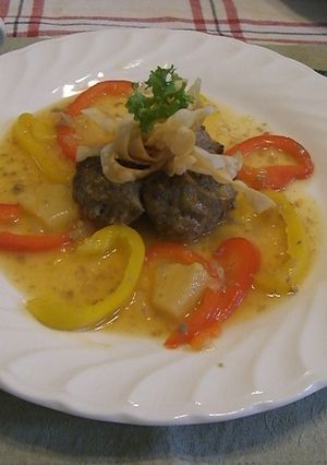 ハワイ料理　ミートボールBALIBALI-レシピのメイン写真