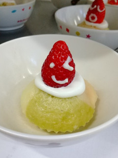 めばえ保育園 苺の蒸しパン(卵不使用)-レシピのメイン写真