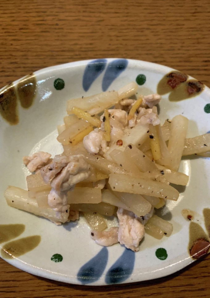 大根の炒め物-レシピのメイン写真