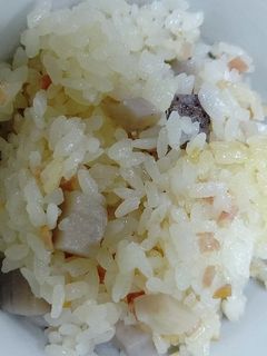 蓮根の洋風炊き込みごはん-レシピのメイン写真