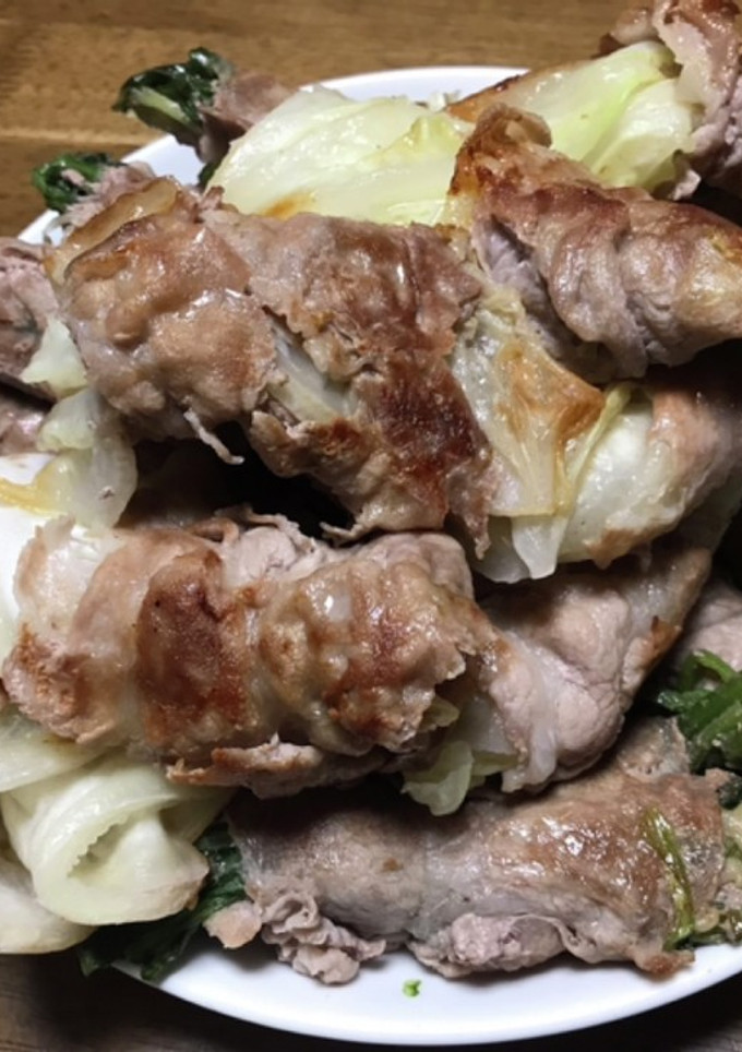 ほうれん草の豚肉巻き-レシピのメイン写真