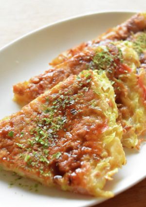 天ぷら粉でキャベツたっぷりおやき-レシピのメイン写真