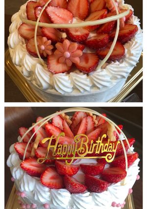 バースデーケーキ2021(1)-レシピのメイン写真