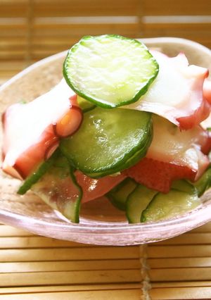 たこ酢　＊りんご酢使用-レシピのメイン写真