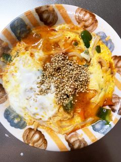 全てレンジエビチリ風炒め味豚平焼き風-レシピのメイン写真