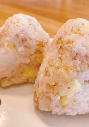 宗田節チーズおむすび-レシピのメイン写真