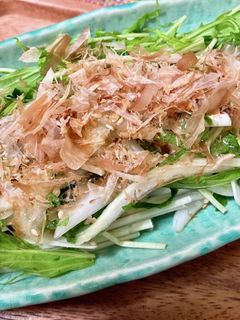 新玉ねぎと水菜、大葉のさっぱりサラダ-レシピのメイン写真