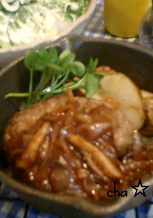 おうちで洋食屋さん気分のハンバーグ☆-レシピのメイン写真