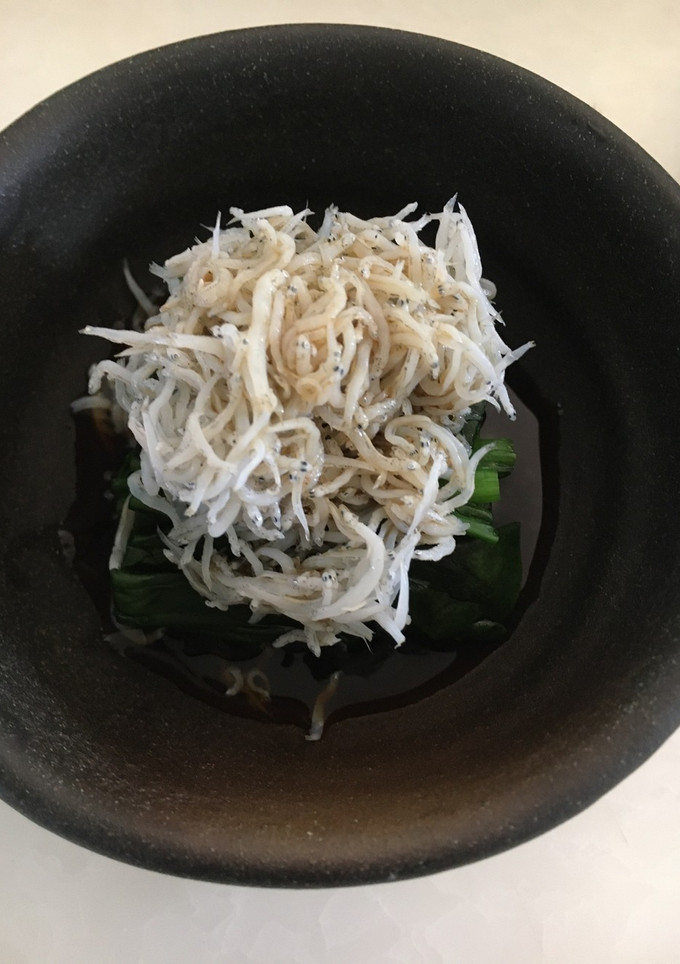 さっぱり美味しい♡しらすとほうれん草-レシピのメイン写真
