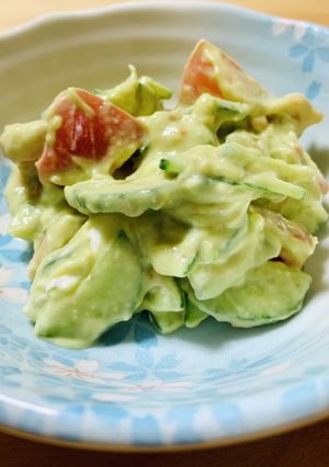 アボカドとクリームチーズのサラダ-レシピのメイン写真