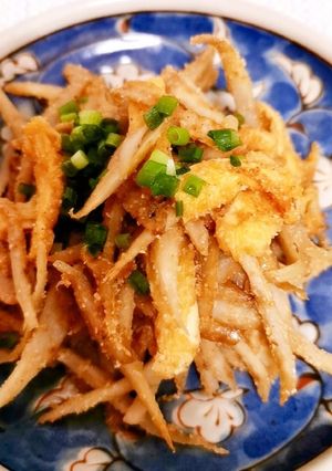 ごぼうと油揚げのごまみそきんぴら-レシピのメイン写真