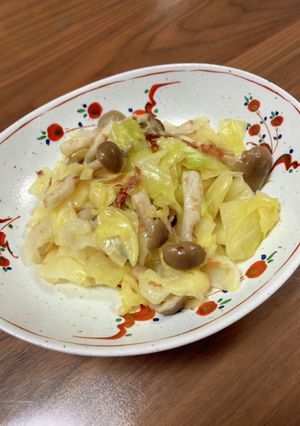 キャベツとしめじの和え物-レシピのメイン写真