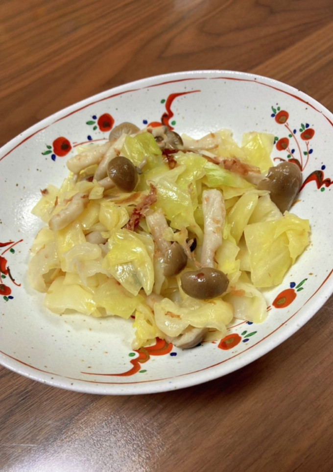 キャベツとしめじの和え物-レシピのメイン写真