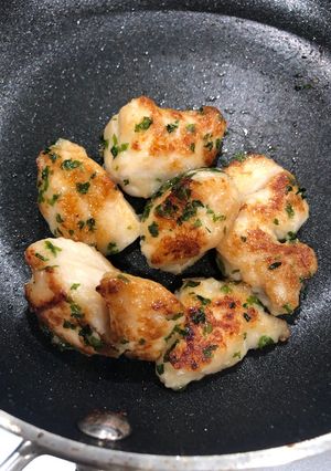 鶏ムネ肉のコンソメあおのり焼き-レシピのメイン写真
