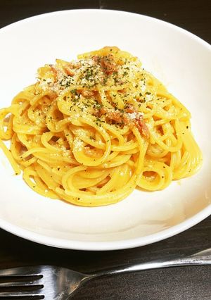 本格カルボナーラパスタ-レシピのメイン写真