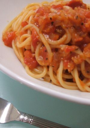 あっさりヘルシー☆★トマトソースのパスタ-レシピのメイン写真