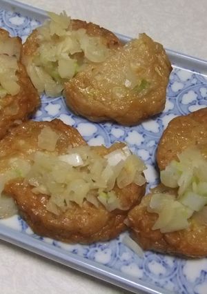 さつま揚げに〜ねぎ甘酢生姜-レシピのメイン写真