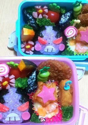 キャラ弁 ポケモン モルペコ はらぺこ-レシピのメイン写真