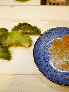 アジ・イワシのつみれの大葉包み揚げ-レシピのメイン写真
