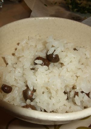 むかごの炊き込みご飯-レシピのメイン写真