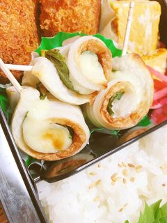 お弁当に!ちくわのチーズ巻き-レシピのメイン写真