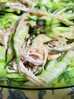 作り置き鶏で簡単 棒々鶏サラダ~*-レシピのメイン写真