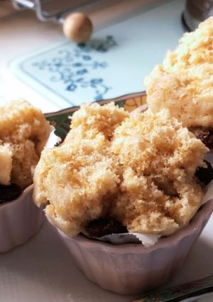 レーズン入り♡紅茶風味蒸しパン-レシピのメイン写真