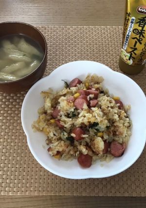 香味ペーストで簡単チャーハン-レシピのメイン写真