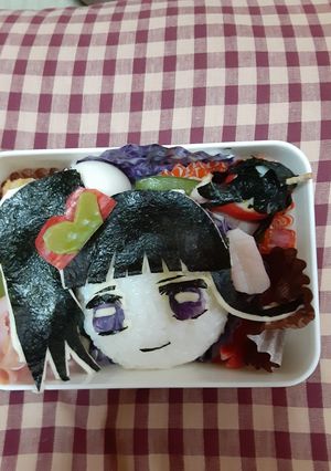 鬼滅の刃　かなを　キャラ弁当-レシピのメイン写真
