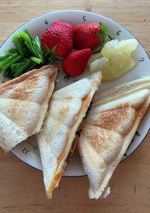 アップルパイ風ホットサンド！-レシピのメイン写真