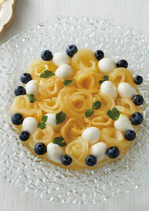 お花のデザートカプレーゼ-レシピのメイン写真