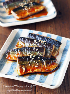 ご飯が進んでごめ~ん!さんまの蒲焼き♪-レシピのメイン写真