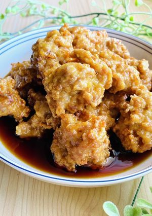 簡単！時短！ズボラ肉団子の甘酢タレ-レシピのメイン写真