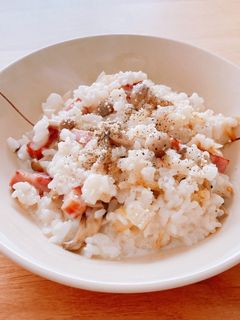 簡単チーズリゾット-レシピのメイン写真