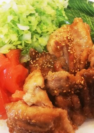 野菜タップリチキン照り焼き！ゆりさん風-レシピのメイン写真