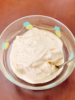 コーヒー豆のアイスクリーム-レシピのメイン写真