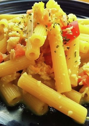 犬ご飯　春色パスタ-レシピのメイン写真