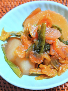 白菜と小松菜・じゃがいもの煮物-レシピのメイン写真