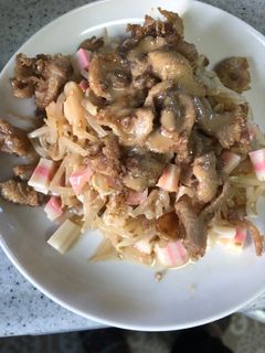 鳥皮ともやしのパリパリサラダ-レシピのメイン写真